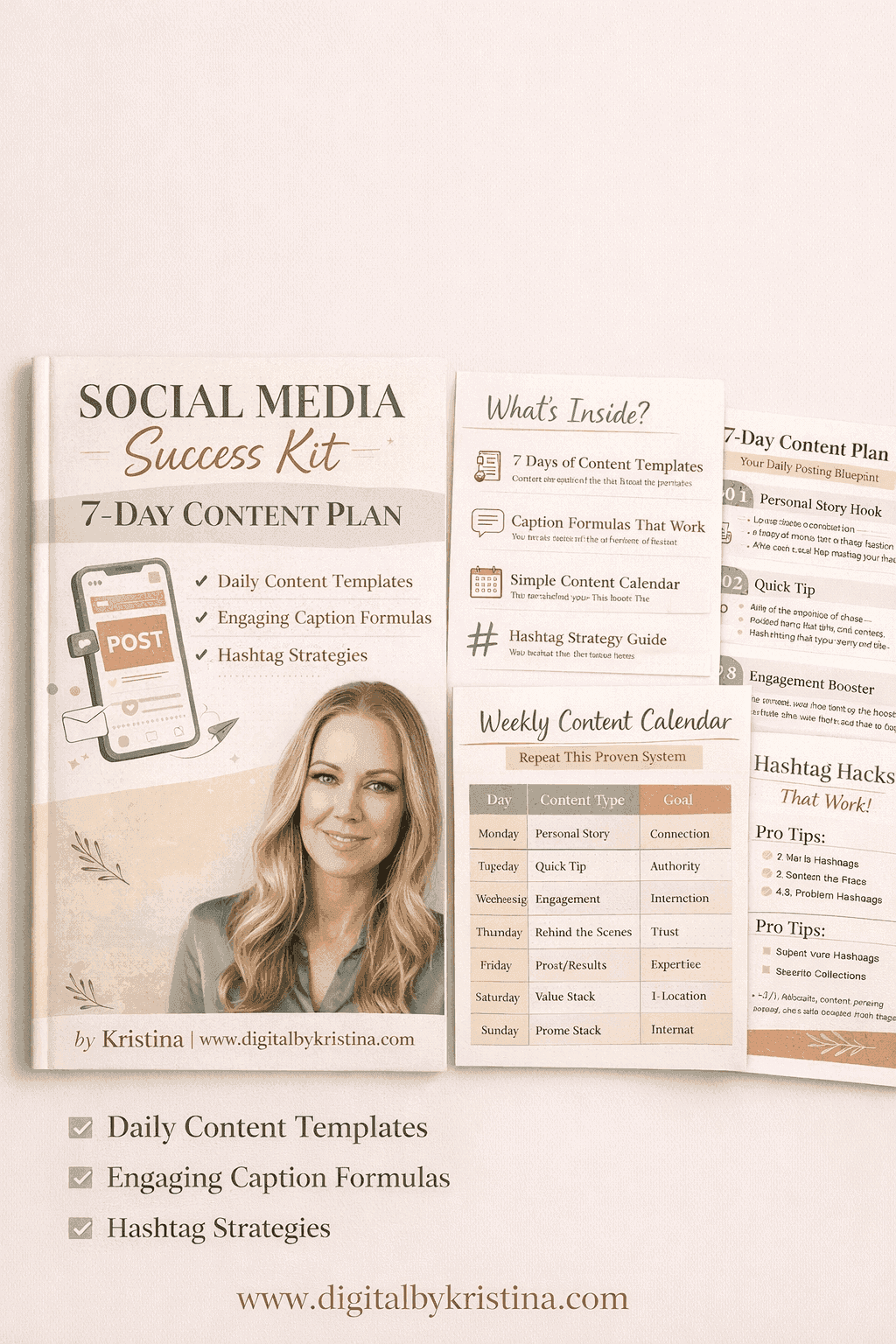 7-Day Social Media Content Plan Preview