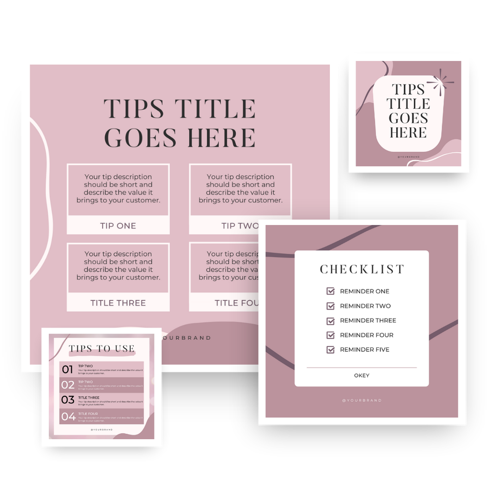 Tips and Tricks Templates